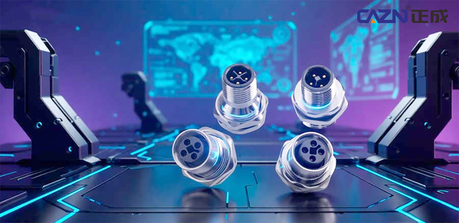 Differences Between PE and FE in Connectors: M12 Special Interface Connector (STKLM Type)